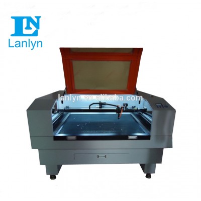 100W cloths CO2 Laser Cutting Machine for Leather Fabric Cutting 1200*800mm